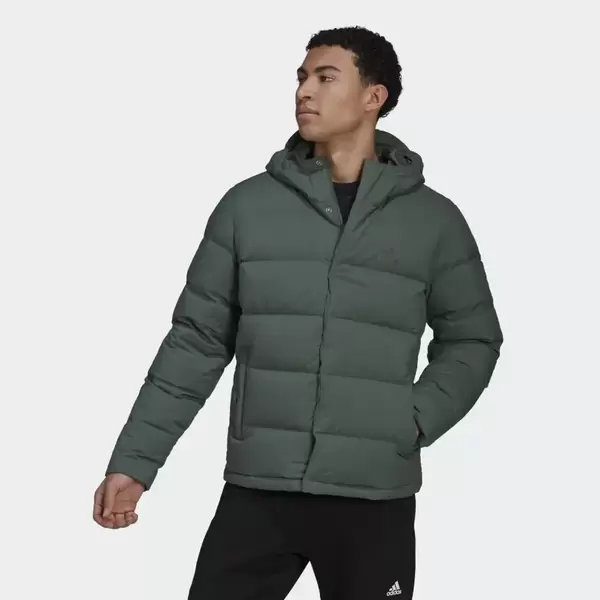 Adidas Helionic Hooded Down Ανδρικό Μπουφάν, Μέγεθος: XL