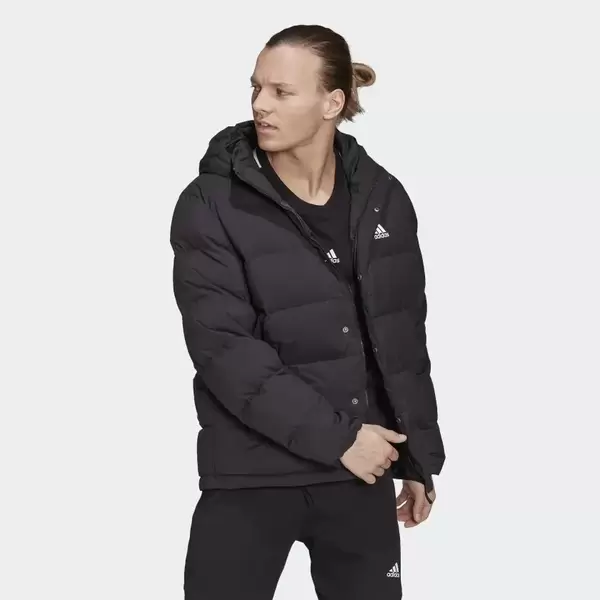 Adidas Helionic Hooded Down Ανδρικό Μπουφάν, Μέγεθος: XL