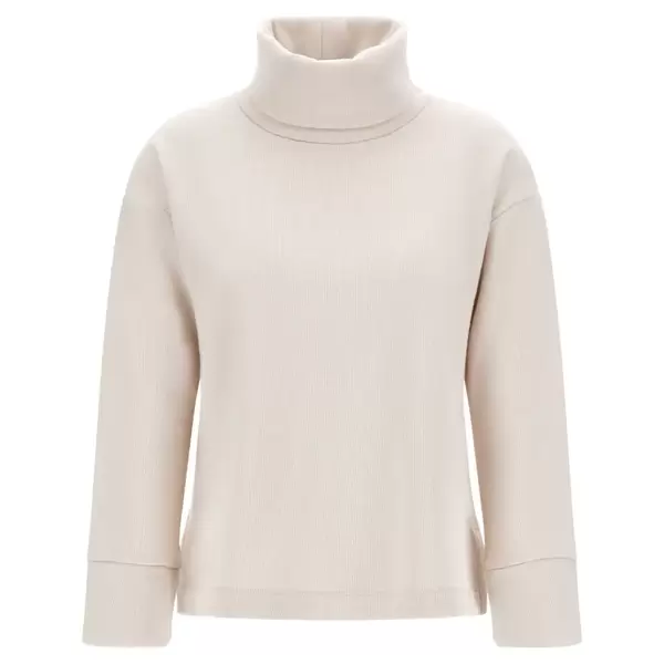Freddy High neck comfort fit sweatshirt with a tricot effect Γυναικείο Μακρυμανικο, Μέγεθος: M
