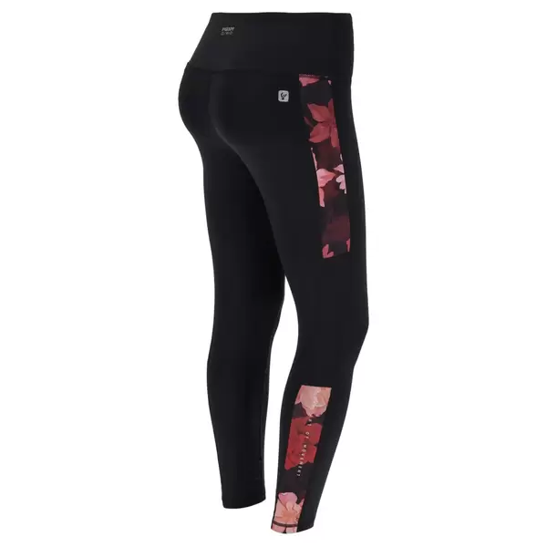 Freddy Eco-friendly SuperFit leggings with textural lateral bands Γυναικείο Κολάν, Μέγεθος: XS