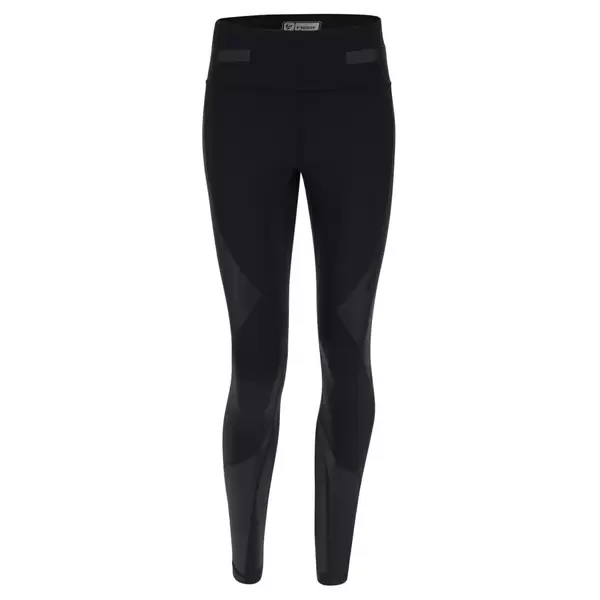 Freddy Breathable eco-friendly Superfit leggings with shiny inserts Γυναικείο Κολάν, Μέγεθος: S