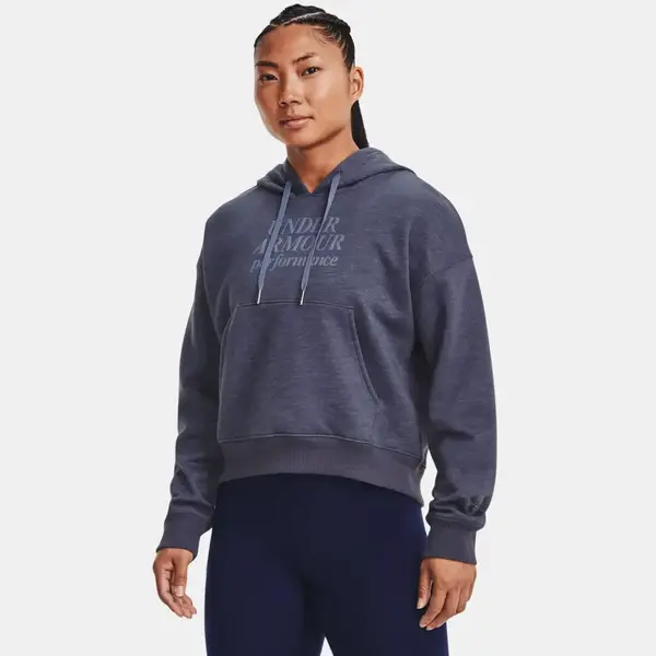 Under Armour Essential Script Hoodie, Μέγεθος: XS