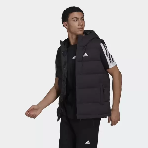 Adidas Helionic Vest Ανδρικό Αμάνικο Μπουφάν, Μέγεθος: M