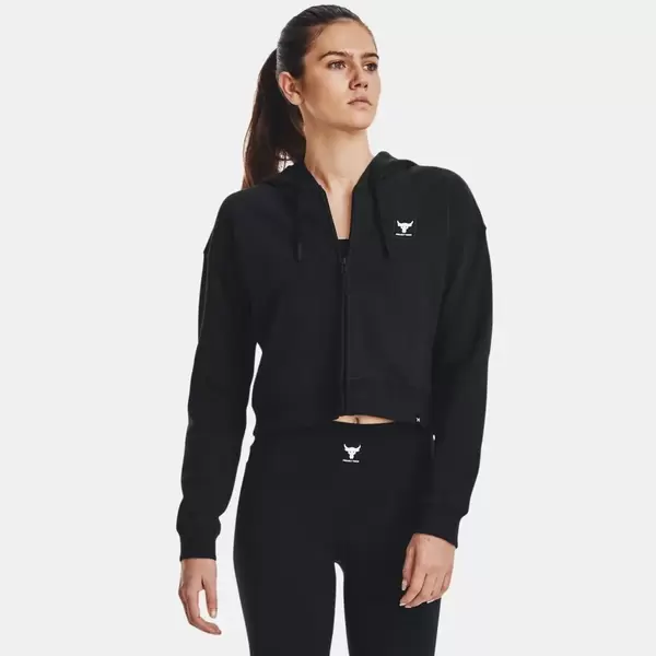 Under Armour Pjt Rock Hwt Terry Fz Γυναικεία Ζακέτα, Μέγεθος: M