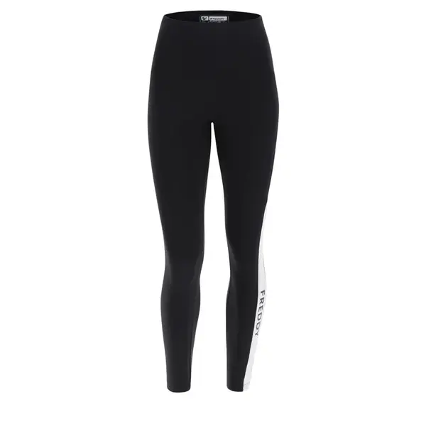 Freddy SuperFit ankle-length leggings with a super-high waist and a lateral band, Μέγεθος: XS