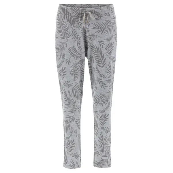Freddy Melange grey athletic trousers with an all-over tropical print, Μέγεθος: XS