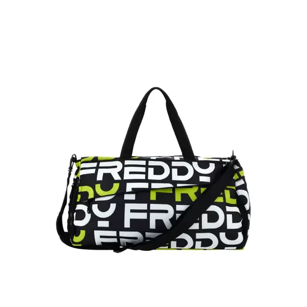 Freddy Nylon duffel bag with a repeated maxi FREDDY logo, Size: 1