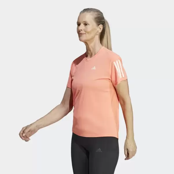 Adidas Own The Run Tee Γυναικείο Κοντομάνικο, Μέγεθος: XS