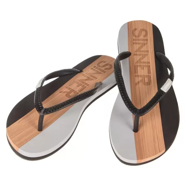 Sinner Capitola Black Lightbrown Γυναικείες Παντόφλες, Μέγεθος: 36