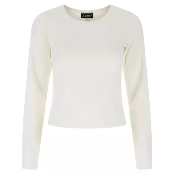 Freddy Slim-fit long sleeve t-shirt in stretch polyester, Μέγεθος: M