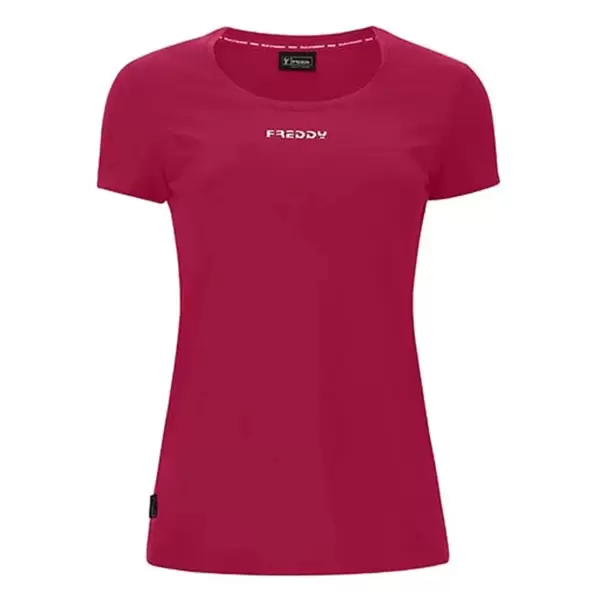 Freddy Cotton jersey t-shirt with a bronze Freddy logo, Μέγεθος: S