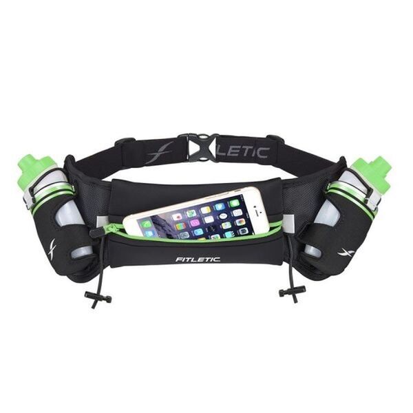 Fitletic Hydration Belt 16oz Unisex Waist Bag, Size: L, 2 image