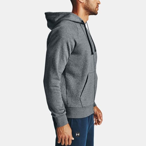 Under Armour Ua Rival Fleece Fz Hoodie Ανδρική Ζακέτα, Μέγεθος: L, 3 image