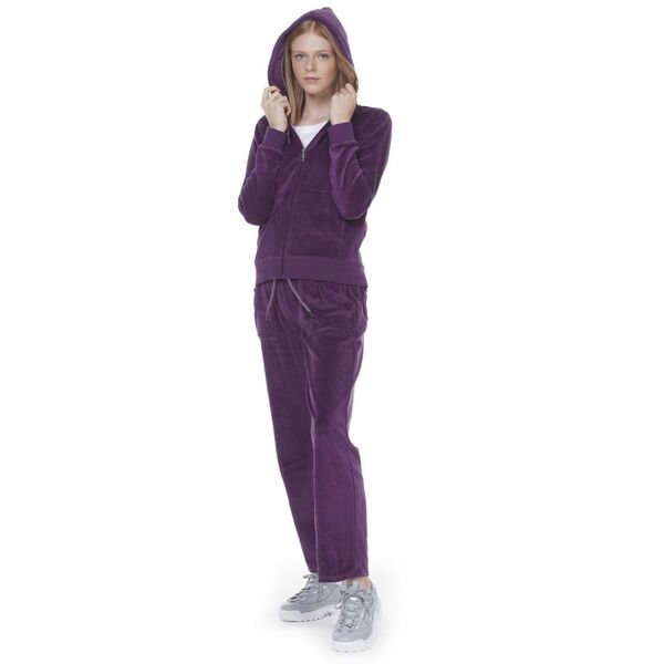 Body Action W Velour Hoodie Jacket Γυναικείο Μπουφάν, Μέγεθος: XS, 3 image
